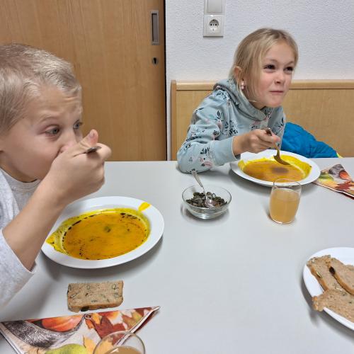 Kürbissuppe